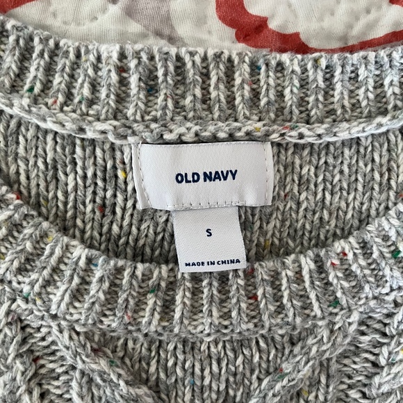 Light Grey Sweater, Old Navy Small - Picture 3 of 5